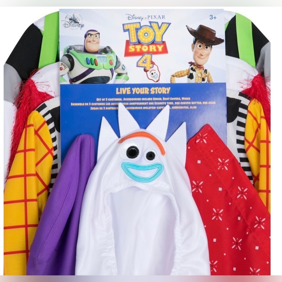 Toy Story 4 Costumes Buzz lightyear forky woody - Picture 10 of 11